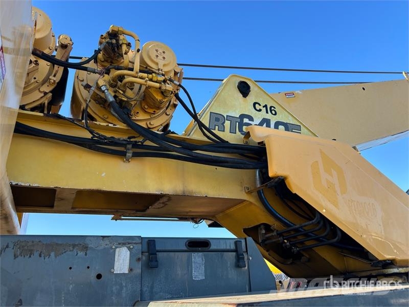 Grove RT640E Rough terrain cranes