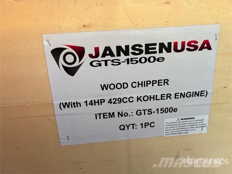 GTS 1500 Wood Chipper Cippatrice