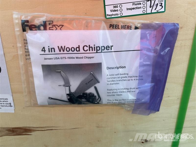 GTS 1500 Wood Chipper Cippatrice