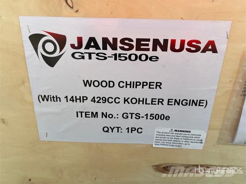 GTS 1500 Wood Chipper Cippatrice