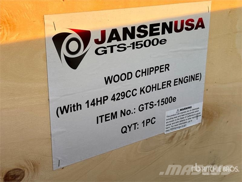 GTS 1500 Wood Chipper Cippatrice