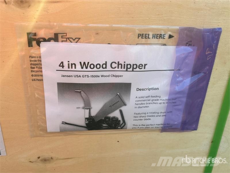 GTS 1500 Wood Chipper Cippatrice