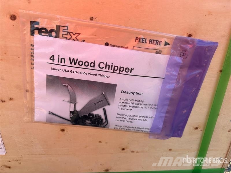 GTS 1500 Wood Chipper Cippatrice