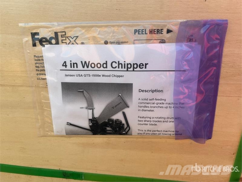 GTS 1500 Wood Chipper Cippatrice