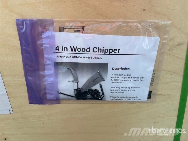 GTS 1500 Wood Chipper Cippatrice