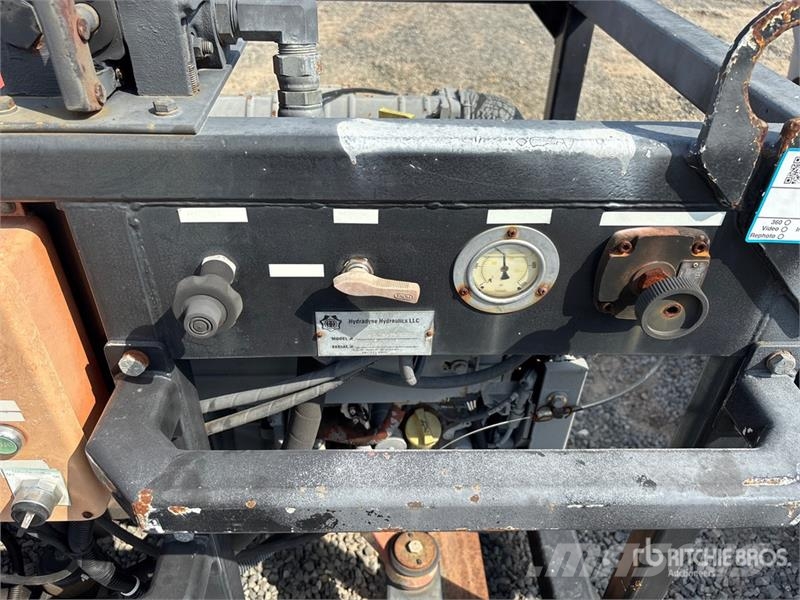 H & H & 6 0/T60/28/DVG20 ydraulic Power Pack Hidraulikus cölöpverők