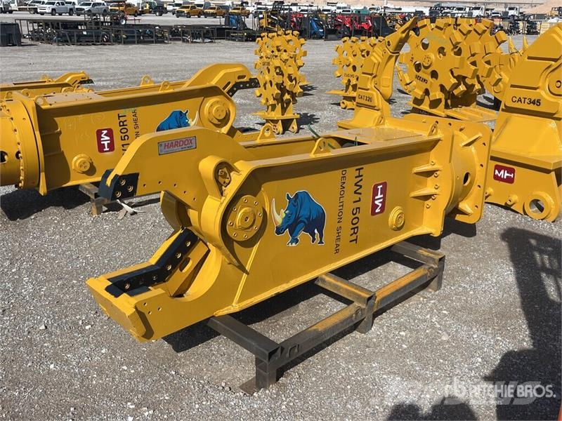 H&W HW150RT Rotating Demolition Shear - Fits Excavator Cisailles