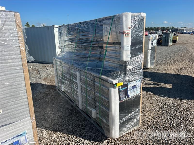 H9.5FT-30D-01B 9 ft 6 in 30-Drawer Stainless Steel Otros componentes