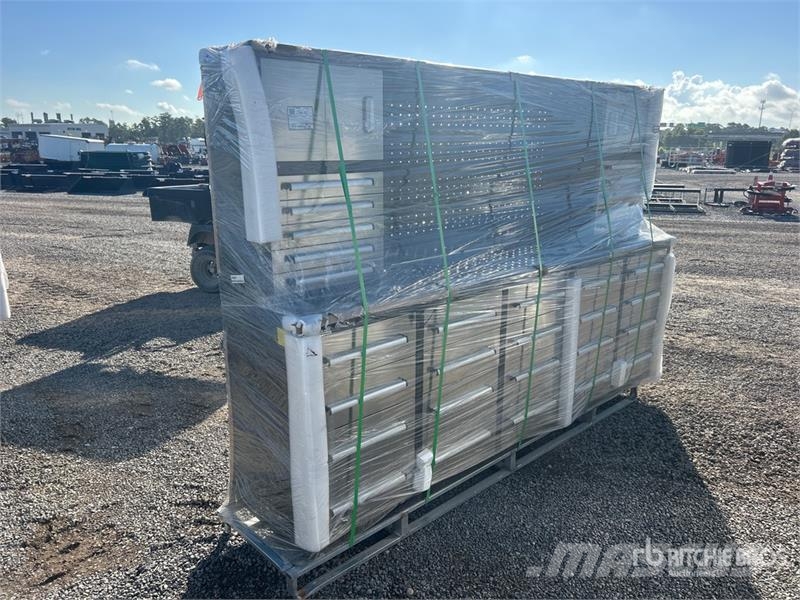 H9.5FT-30D-01B 9 ft 6 in 30-Drawer Stainless Steel Otros componentes