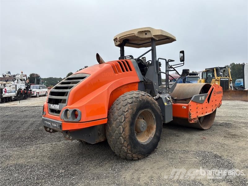 Hamm H10i Smooth Drum Compactor Single drum rollers