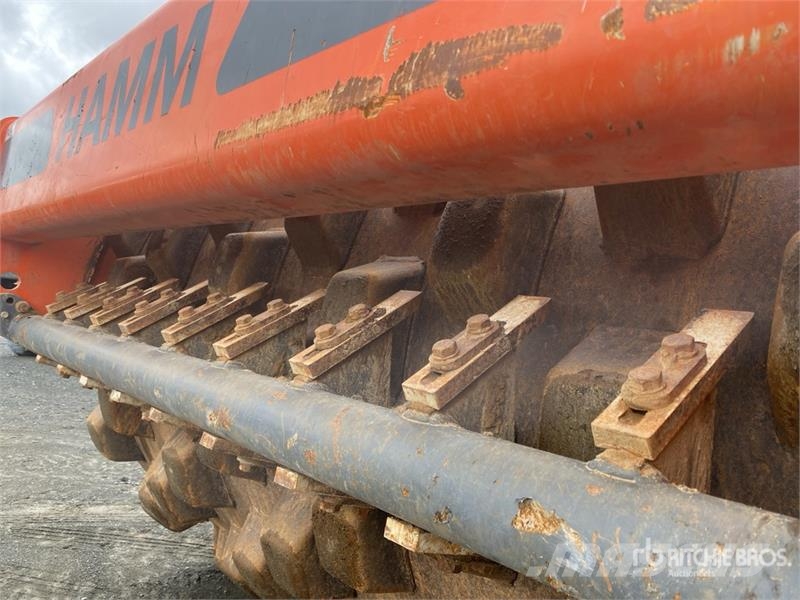 Hamm H12iP Padfoot Drum Compactor مداحل أحادية الأسطوانة