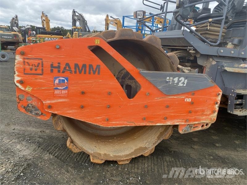 Hamm H12iP Padfoot Drum Compactor مداحل أحادية الأسطوانة