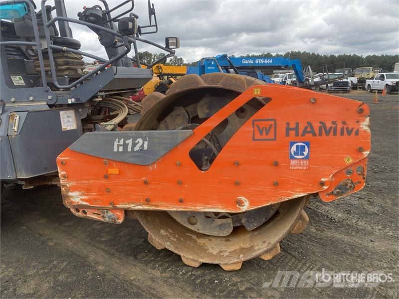 Hamm H12iP Padfoot Drum Compactor مداحل أحادية الأسطوانة