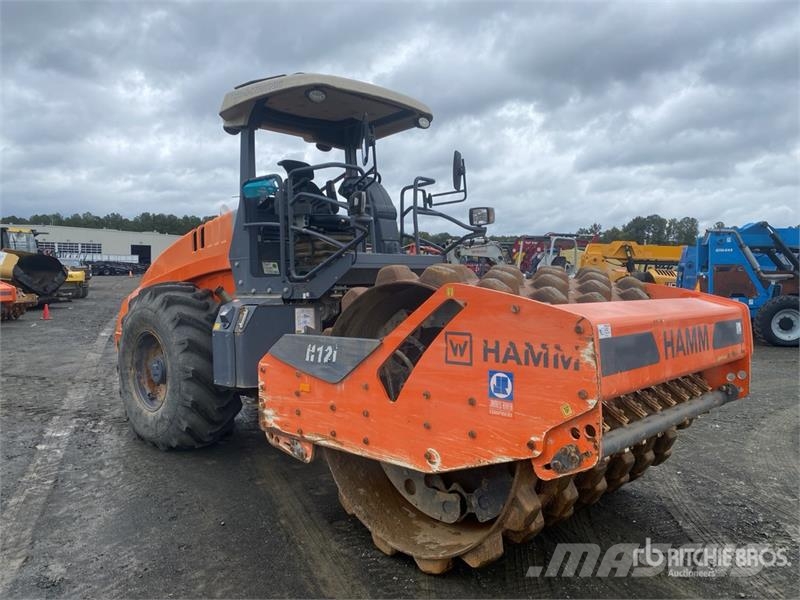 Hamm H12iP Padfoot Drum Compactor مداحل أحادية الأسطوانة