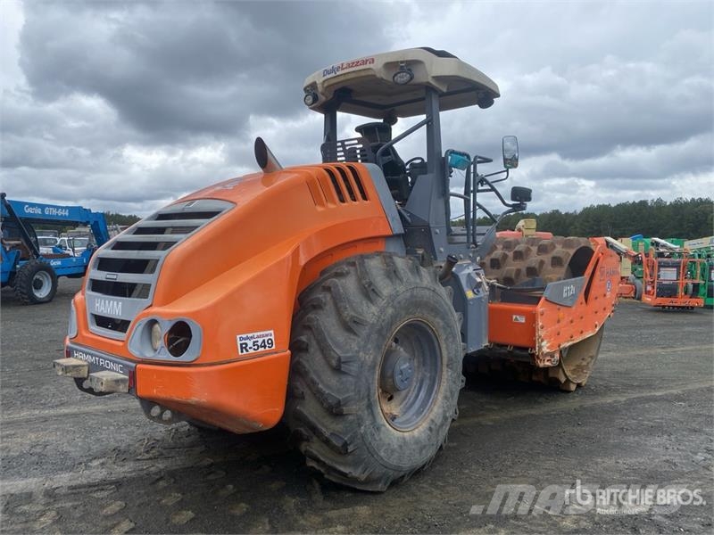 Hamm H12iP Padfoot Drum Compactor مداحل أحادية الأسطوانة