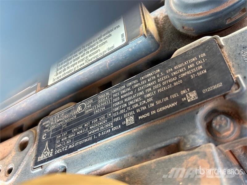 Hamm HC 50i P Padfoot Drum Compactor Valsetog