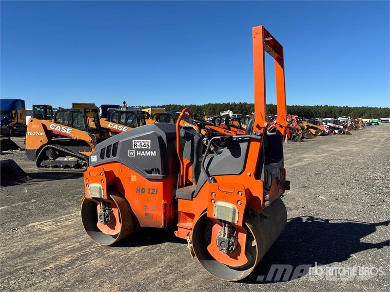 Hamm HD12i VV Double Drum Roller Dvojni valjarji