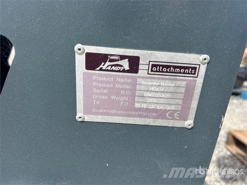 Handy HEM34 32 in Excavator Drum Mulcher (Unused) Други компоненти