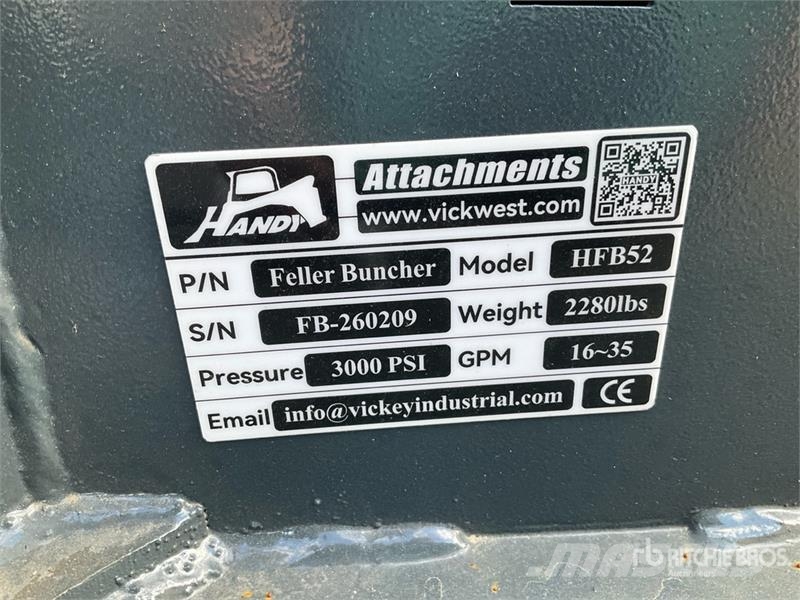 Handy HFB52 Skid Steer Feller Buncher (Unused) Other