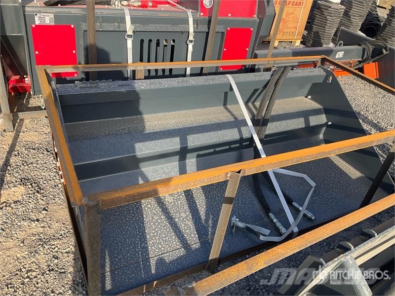 Handy HNHB78 78 in Power Rake Skid Steer Bucket (Unused) Lopaty
