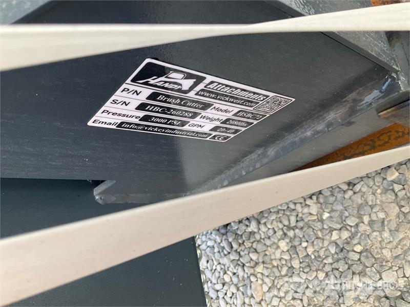 Handy HSBC72 72 in Skid Steer Brush Cutter (Unused) Gemonteerde en gesleepte maaiers