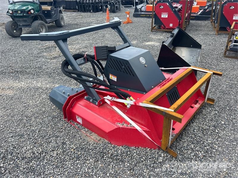  Hard Farm HFDM72-60 60 in Disc Skid Steer Mulcher  ماكينات تقطيع أخشاب الحراجة