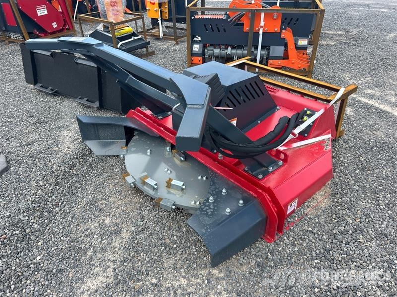  Hard Farm HFDM72-60 60 in Disc Skid Steer Mulcher  ماكينات تقطيع أخشاب الحراجة