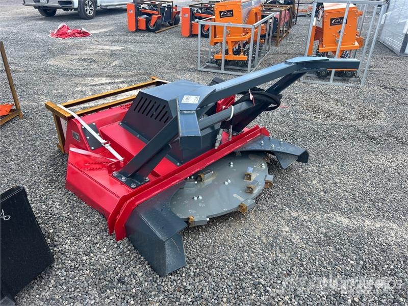  Hard Farm HFDM72-60 60 in Disc Skid Steer Mulcher  ماكينات تقطيع أخشاب الحراجة