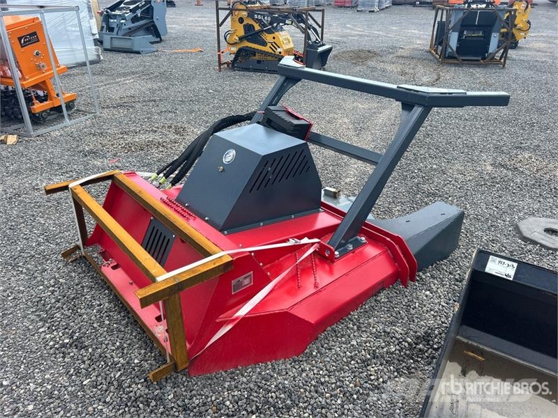  Hard Farm HFDM72-60 60 in Disc Skid Steer Mulcher  ماكينات تقطيع أخشاب الحراجة