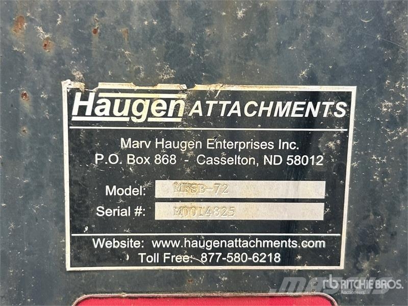 Haugen MFSB-72 72 in Forklift Bucket アタッチメント・部品、その他