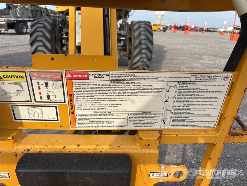 Haulotte HA100JRT 4WD Diesel Articulating Boom Lift Plataformas elevatórias articuladas