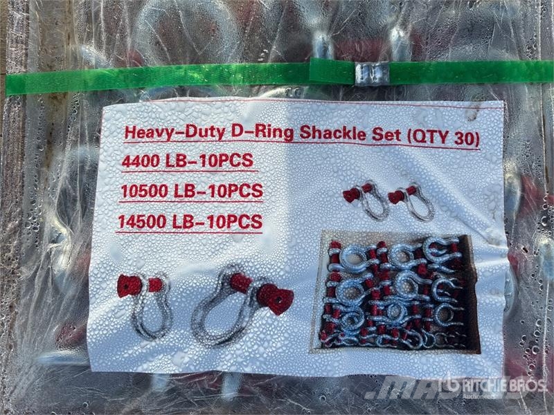 Heavy-Duty Ratchet Load Binders and Chains Set (Un Andre komponenter