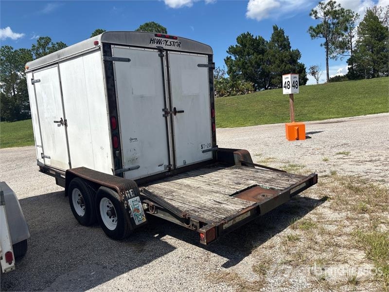 Hi-Way Star 16 ft T/A Enclosed Trailer Anhänger-Kastenaufbau