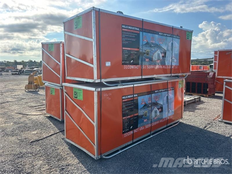  HIlls Industrial 1005026 50 ft x 100 ft Storage Bu Stålrammer