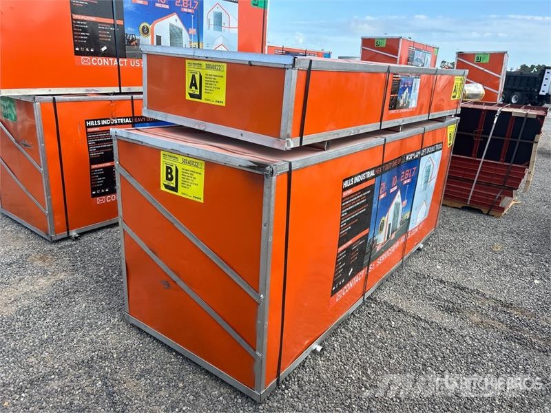 HIlls Industrial 403022 30 ft x 40 ft Storage Buil Stålrammer