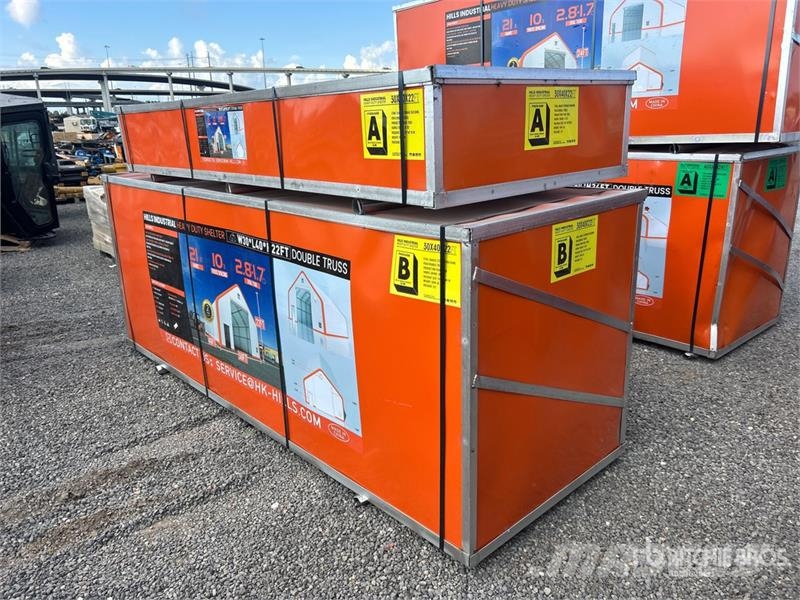 HIlls Industrial 403022 30 ft x 40 ft Storage Buil Stålrammer