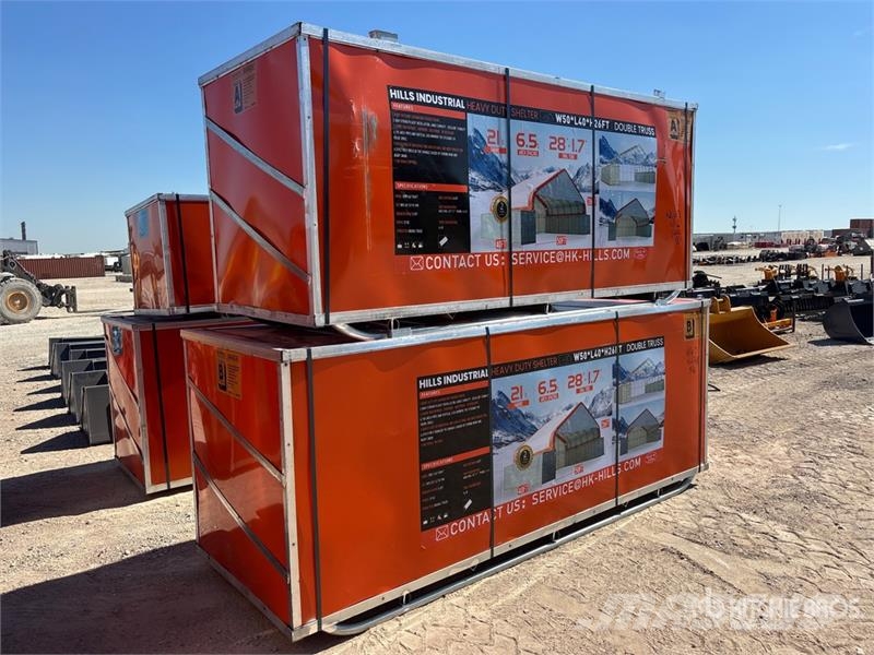  HIlls Industrial 504026 x 26 ft Container Shelter  Construction - Autres