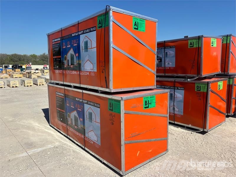HIlls Industrial 604024 40 ft x 60 ft x 24 ft Stor Hangar