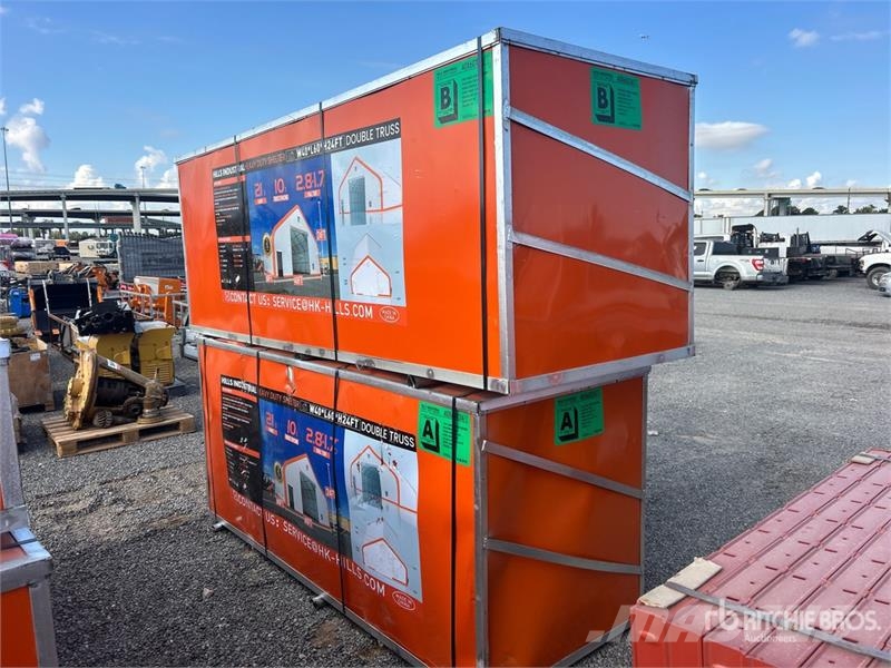  HIlls Industrial 604024 40 ft x 60 ft Storage Buil Stålrammer