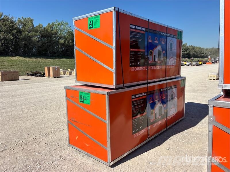 HIlls Industrial 604024 40 ft x 60 ft x 24 ft Stor Hangar