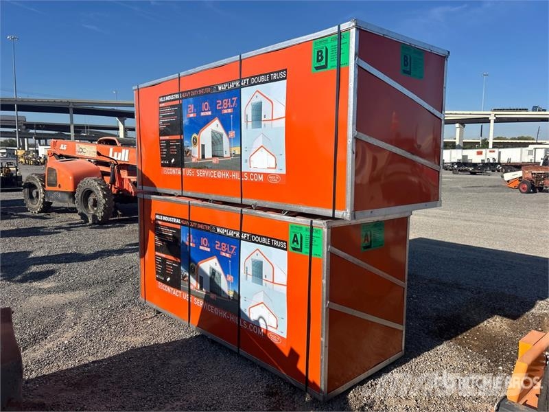 HIlls Industrial 604024 40 ft x 60 ft Storage Buil 철골 건물