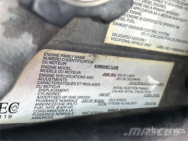 Hino 268 Tovornjaki zabojniki