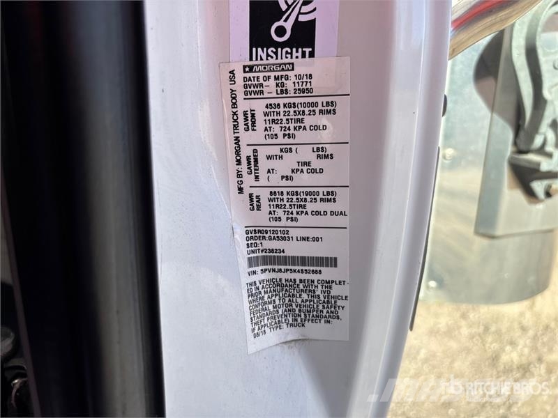 Hino 268 Kravas automašīnas - refrižeratori