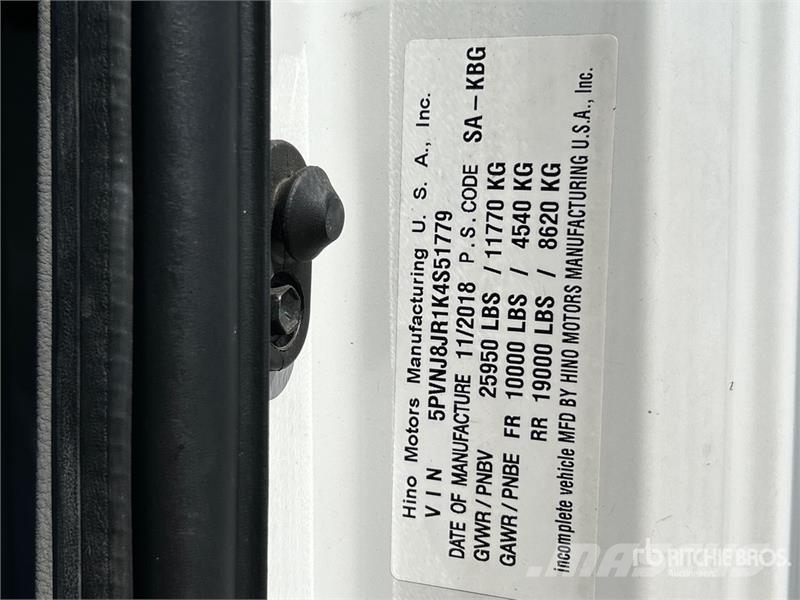 Hino 268 Φορτηγά Ψυγεία