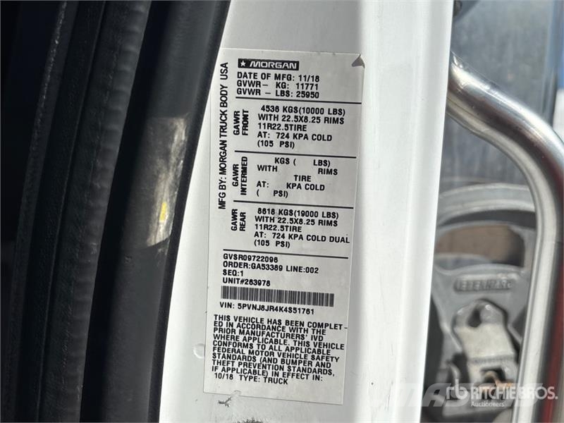 Hino 268 Temperature controlled trucks