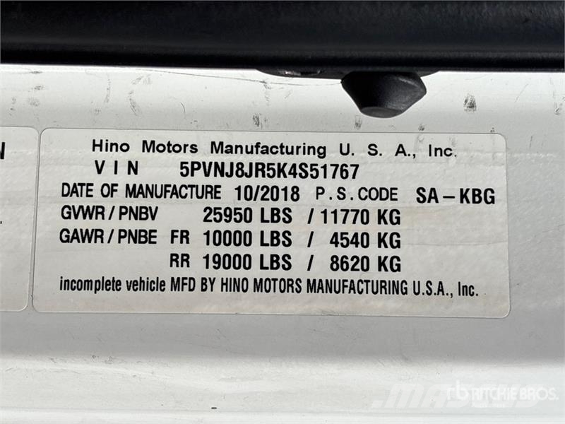 Hino 268 Külmikautod