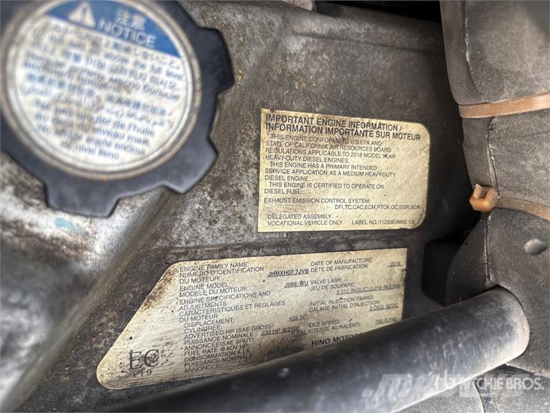Hino 268 Vehicule de recuperare