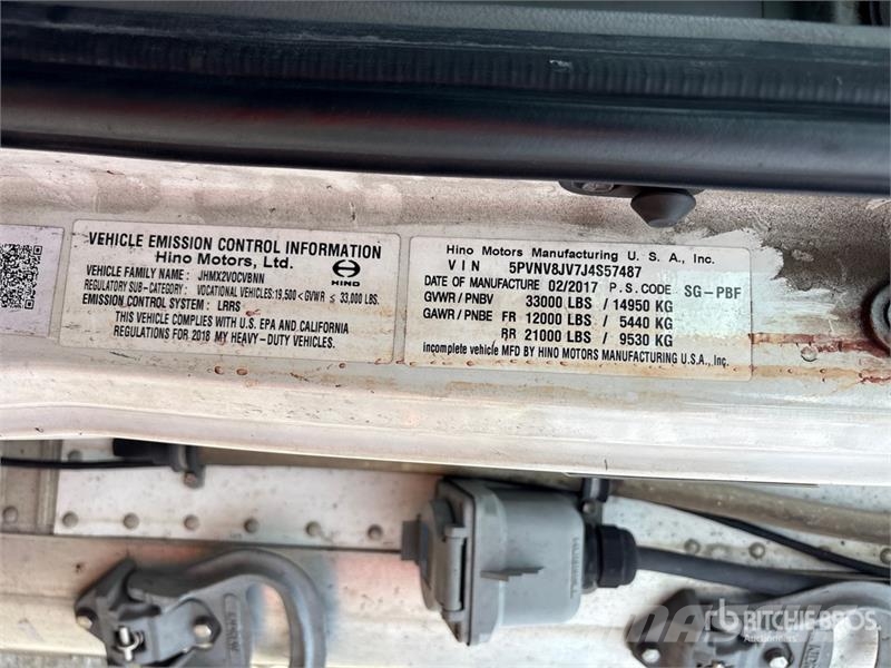 Hino 338 Kravas automašīnas - refrižeratori