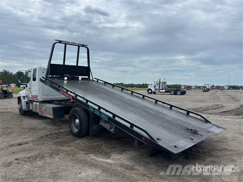 Hino L6 4x2 Rollback Truck Evakuators ar manipulatoru