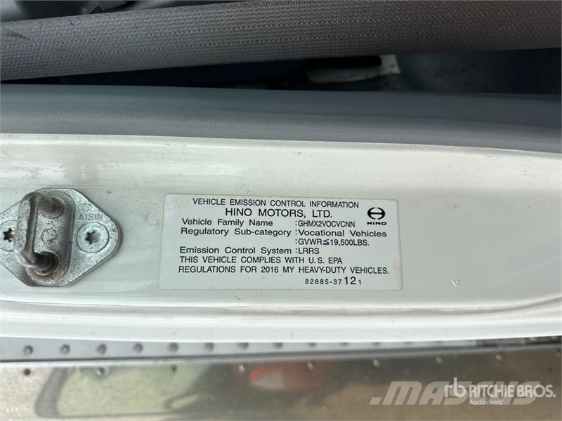 Hino XJC720 4x2 Refrigerated Truck Camiones con temperatura controlada